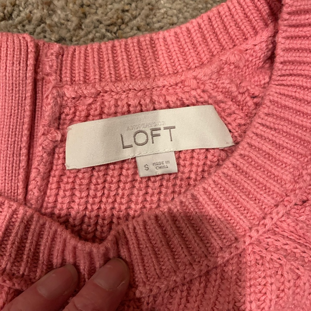 Loft button up back sweater S - Picture 2 of 3